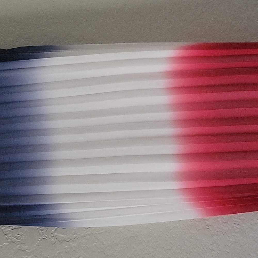 Elegant Red, White, and Blue Maxi Dress - Picture 2 of 3